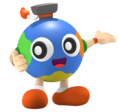 Nhân vật biểu tượng Mascot Global Art