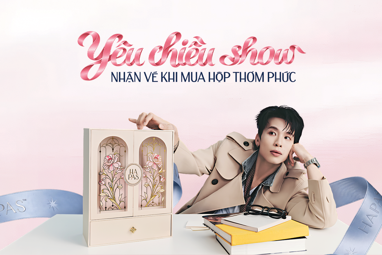 CÔNG BỐ THỂ LỆ | NHẬN VÉ YÊU CHIỀU SHOW KHI MUA HỘP THƠM PHỨC
