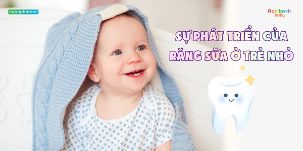 Sự phát triển của răng sữa ở trẻ nhỏ – từ lúc mọc đến khi thay răng