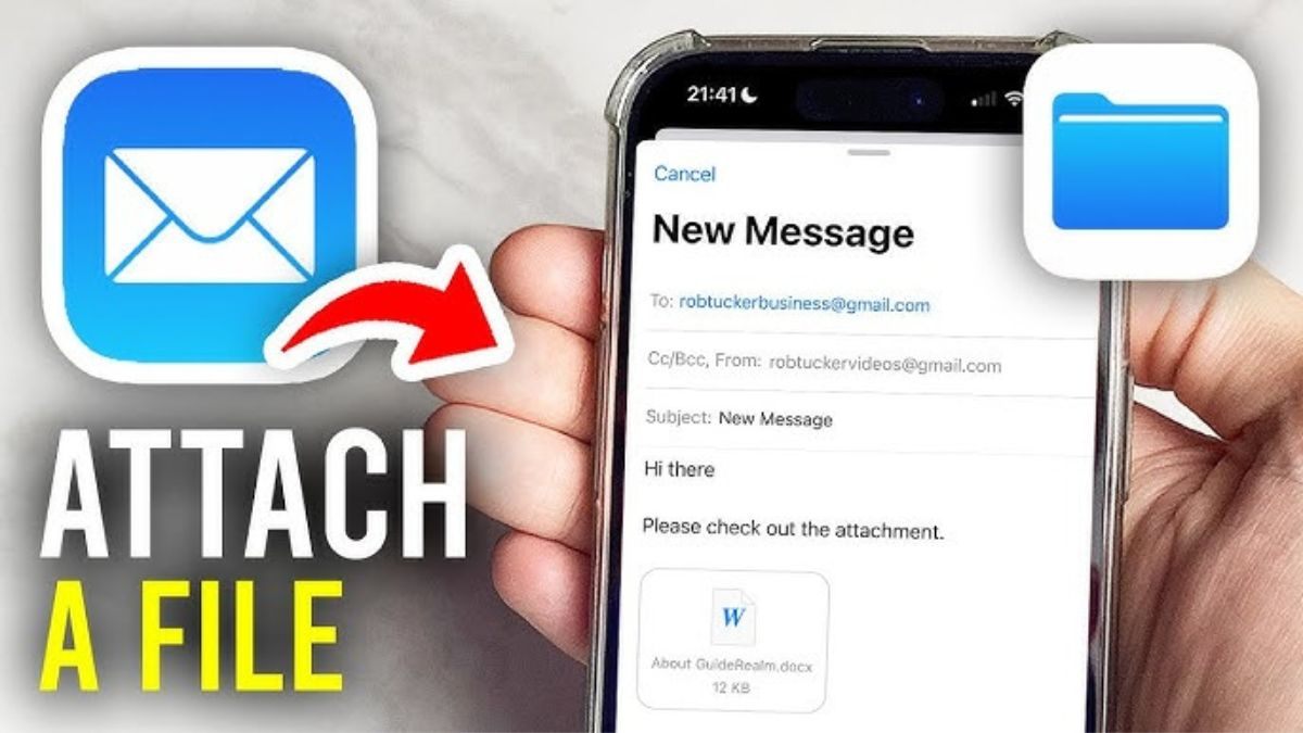 Attach A File Là Gì? Hướng Dẫn Chi Tiết Cách Đính Kèm File Trên Email ...
