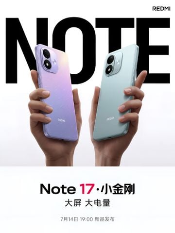 Lộ Diện Redmi Note 17: Màn Hình Khổng Lồ 7 Inch, Pin Khủng 8000mAh