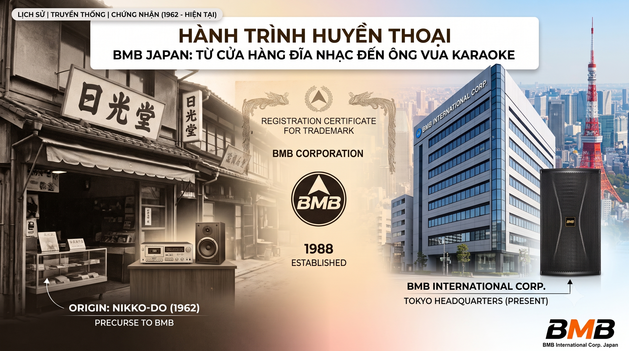 BMB Japan: Hành Trình Hơn 60 Năm Định Hình Huyền Thoại Âm Thanh Karaoke Thế Giới