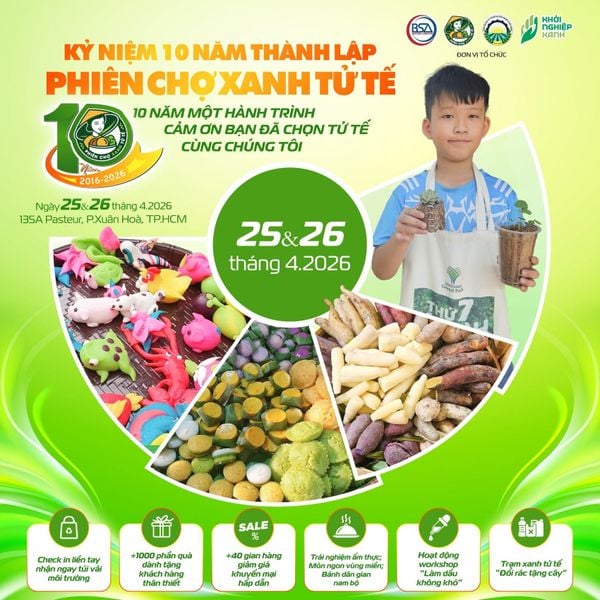 10 NĂM MỘT HÀNH TRÌNH: CẢM ƠN BẠN ĐÃ CHỌN TỬ TẾ CÙNG CHÚNG TÔI