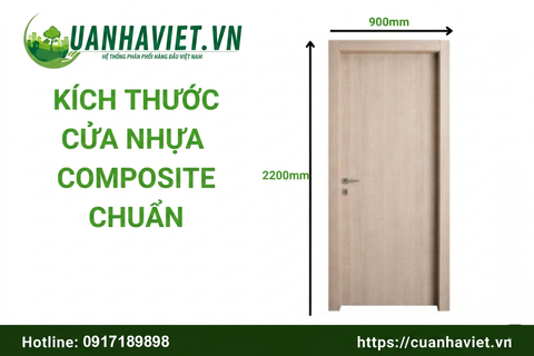 Kích Thước Cửa Nhựa Composite Tiêu Chuẩn | Cửa Nhà Việt