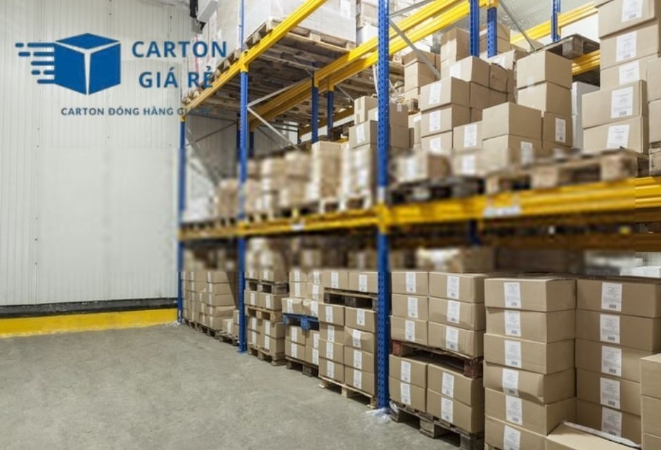 Thùng carton bảo quản hàng hóa trong kho lâu ngày -Cartongiare