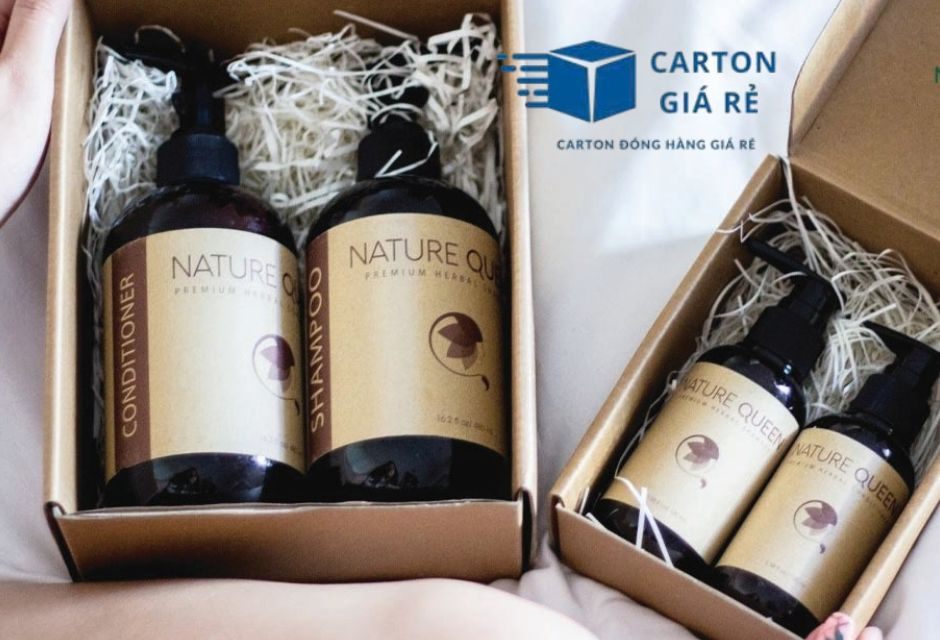 Đóng Dầu Gội, Sữa Tắm Bằng Hộp Carton – Xếp Gọn, Chở Đi An Tâm