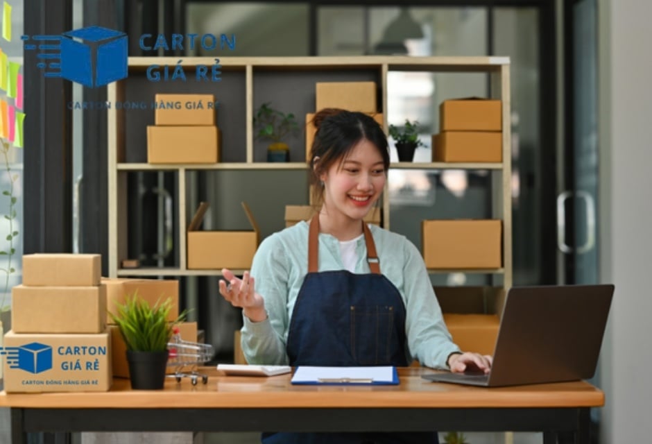 Hộp nắp đối thích hợp cho vận chuyển nội thành và liên tỉnh - Cartongiare