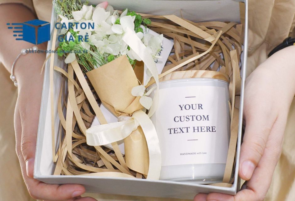 Hộp Giấy Quà Tặng Đựng Sản Phẩm Thủ Công