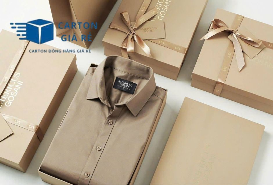 Hộp Giấy Quà Tặng Đựng Sản Phẩm Thời Trang Nhỏ Gọn - Cartongiare