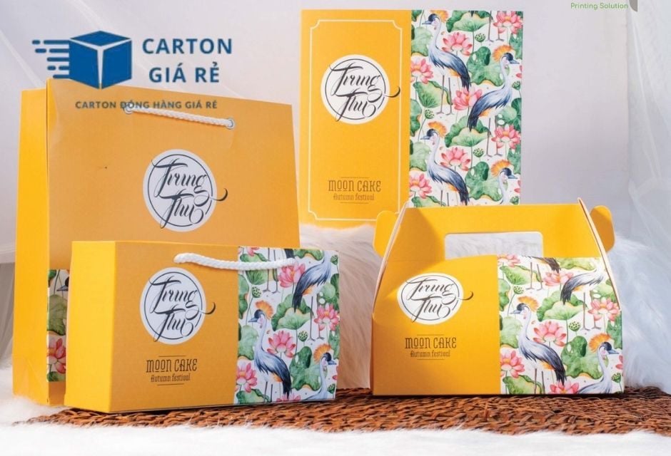 Hộp Giấy Quà Tặng Đựng Bánh Kẹo - Cartongiare