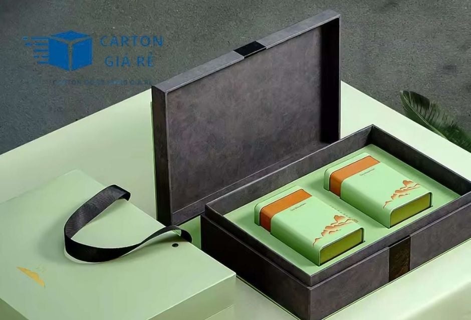 Hộp Giấy Quà Tặng Đựng Trà, Cà Phê - Cartongiare
