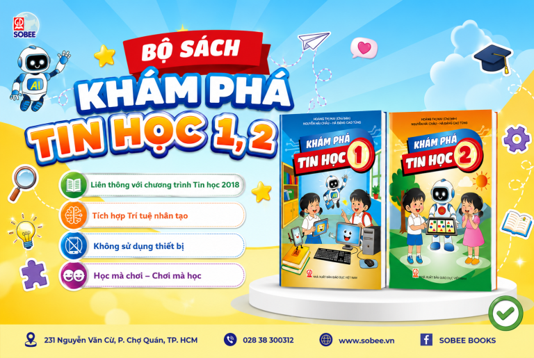 Giới thiệu bộ sách “Khám phá Tin học lớp 1, 2” của NXB Giáo dục Việt Nam