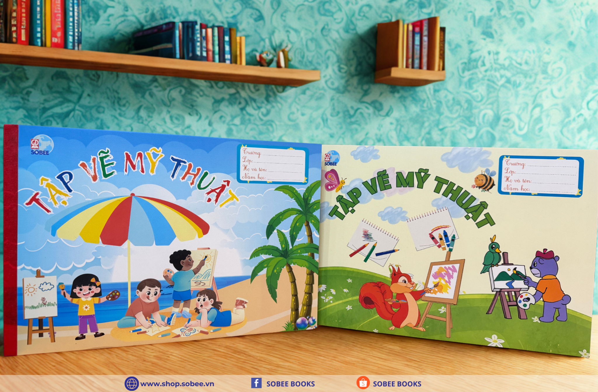 Tập vẽ Mỹ thuật – Khơi nguồn sáng tạo, nuôi dưỡng đam mê