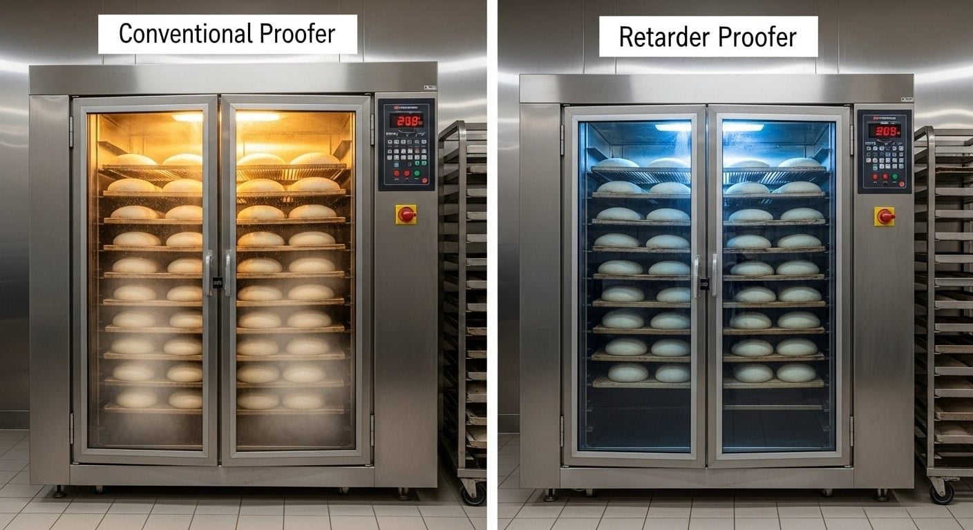 Các Loại Tủ Ủ Bột Công Nghiệp 2026: 8 Khay, 14 Khay, 16 Khay - SIECO Tư Vấn Chọn Tủ Cho Tiệm Bánh