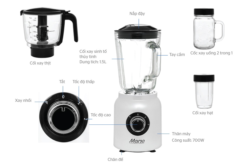Cách chọn máy xay sinh tố công nghiệp 2026 bền rẻ nhất