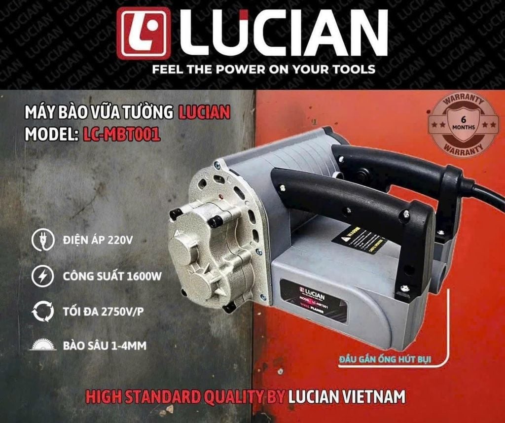 MÁY BÀO VỮA TƯỜNG LUCIAN LC-MBT001 |