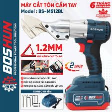 Máy Cắt Tôn Boshun BS-MS12BL Đa Năng Xoay 360°
