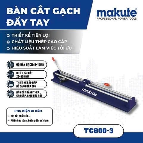 bàn cắt gạch Makute TC800-3