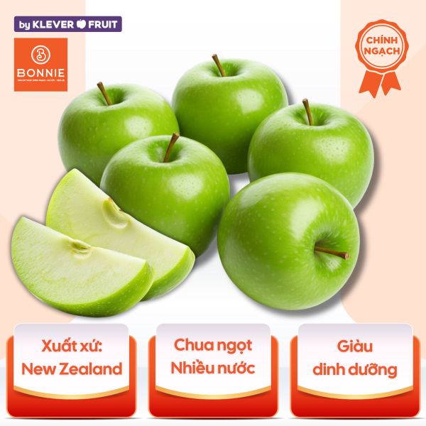 Táo Xanh New Zealand tại Bonnie Fruit