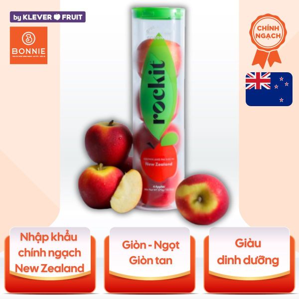 Táo Rockit New Zealand – Táo Siêu Giòn Ngọt, Tiện Lợi Mỗi Ngày