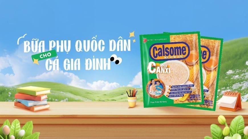 Ngũ Cốc Dinh Dưỡng Calsome Vanilla – Bữa Phụ Quốc Dân Cho Cả Gia Đình
