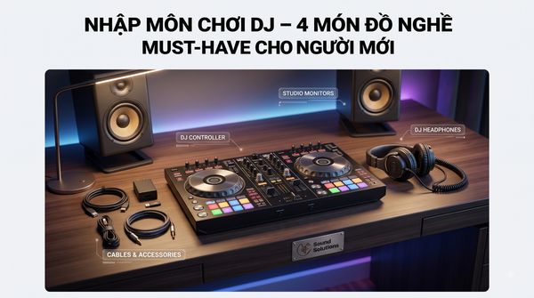 Nhập Môn Chà Đĩa Đâu Cần Tiền Tỷ: 4 Món Đồ Nghề 