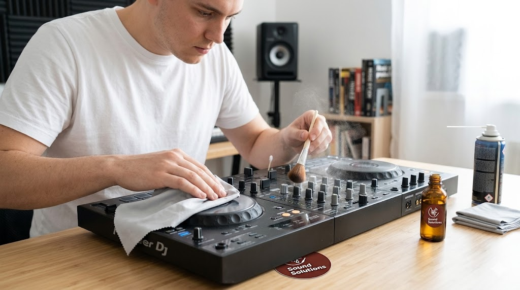Hướng Dẫn Cách Vệ Sinh Bàn DJ Tại Nhà: Quy Trình Cực Dễ Cho Người Mới
