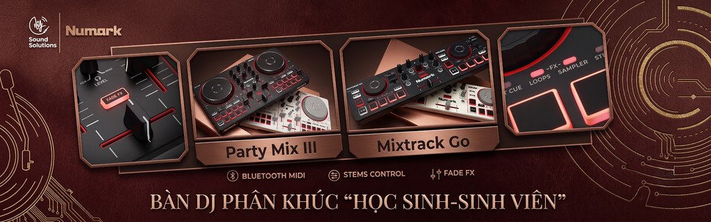 Khởi Đầu Đam Mê Cùng 2 Mẫu Bàn DJ Ngon Bổ Rẻ Từ Numark: Trải Nghiệm Công Nghệ Pro Với Giá Newbie