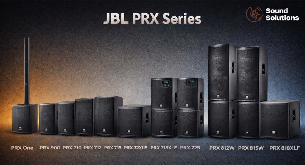 Khai Phóng Sức Mạnh Sân Khấu Cùng Loa JBL PRX Series: Đỉnh Cao Uy Lực