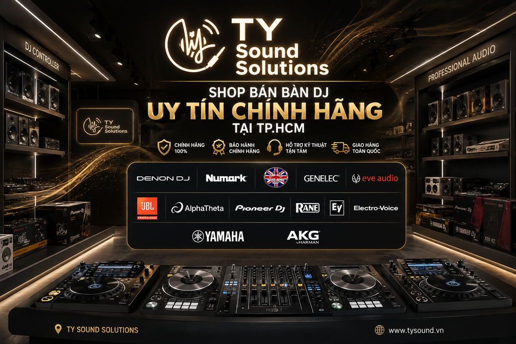 Review TY Sound Solutions - Shop Bán Bàn DJ Uy Tín Tại TP.HCM