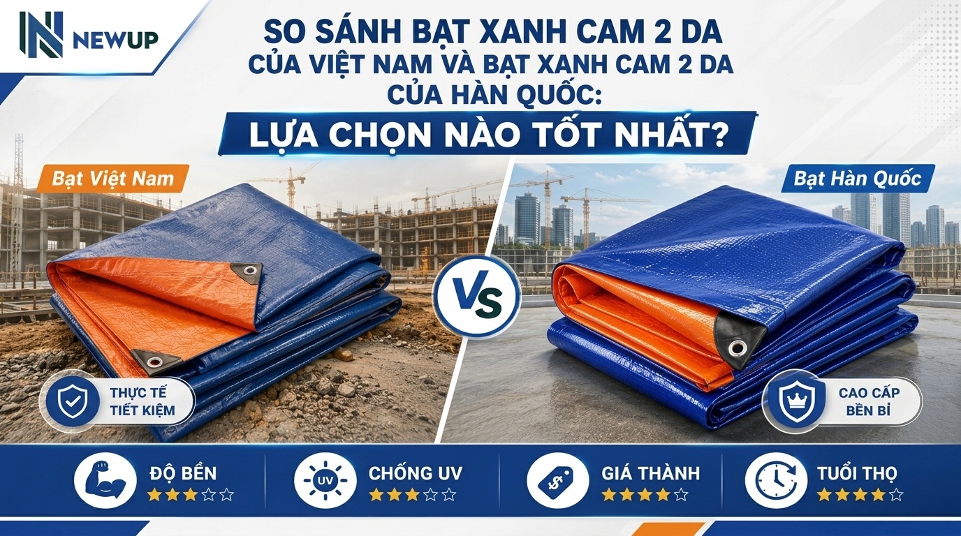 SO SÁNH BẠT XANH CAM 2 DA CỦA VIỆT NAM VFA BẠT XANH CAM 2 DA CỦA HÀN QUỐC: LỰA CHỌN NÀO TỐT NHẤT?
