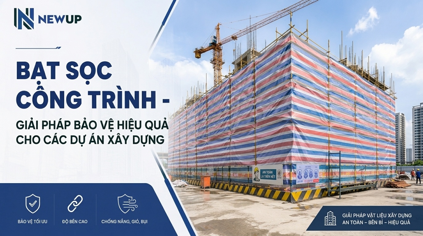 BẠT SỌC CÔNG TRÌNH - GIẢI PHÁP BẢO VỆ HIỆU QUẢ CHO CÁC DỰ ÁN XÂY DỰNG