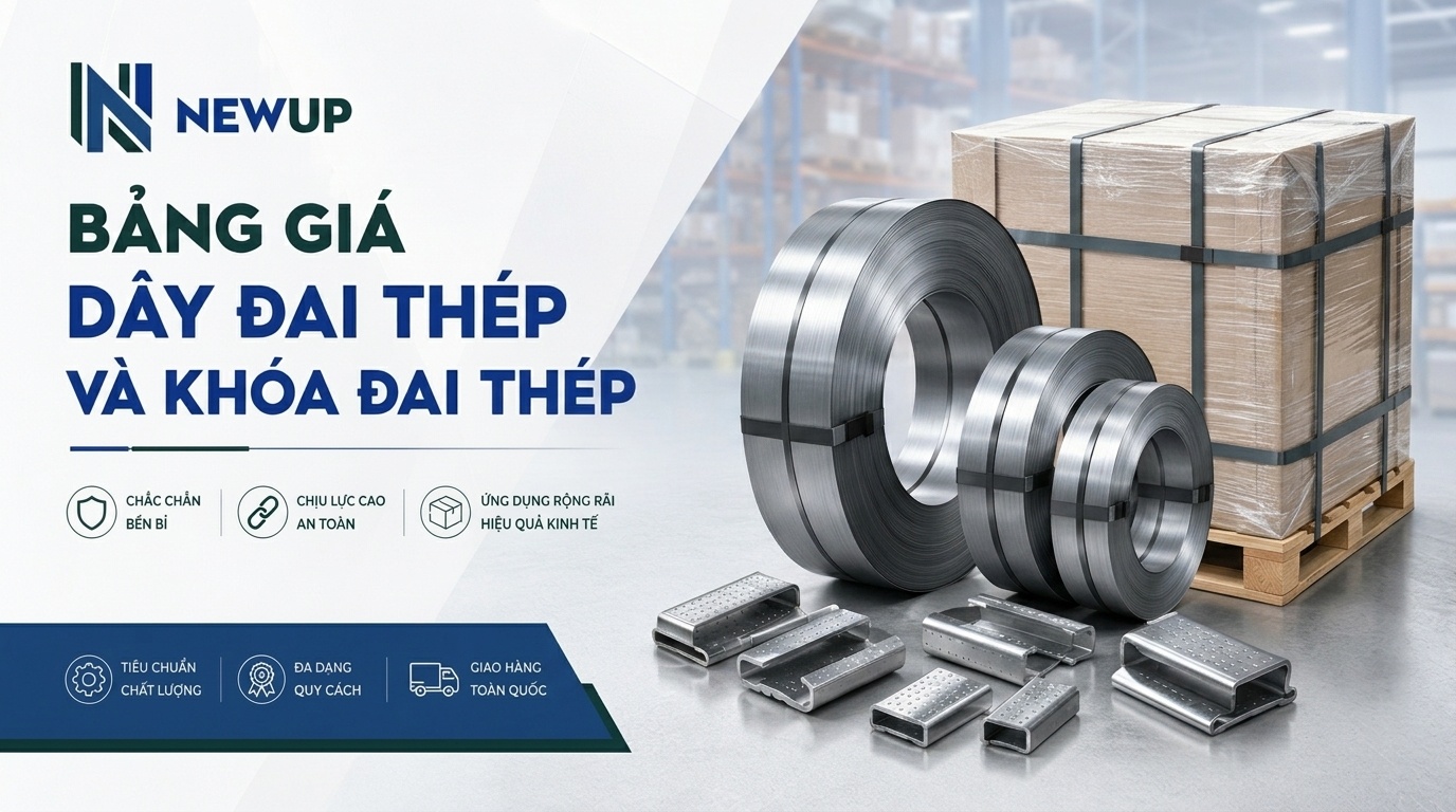 BẢNG GIÁ DÂY ĐAI THÉP VÀ KHÓA ĐAI THÉP