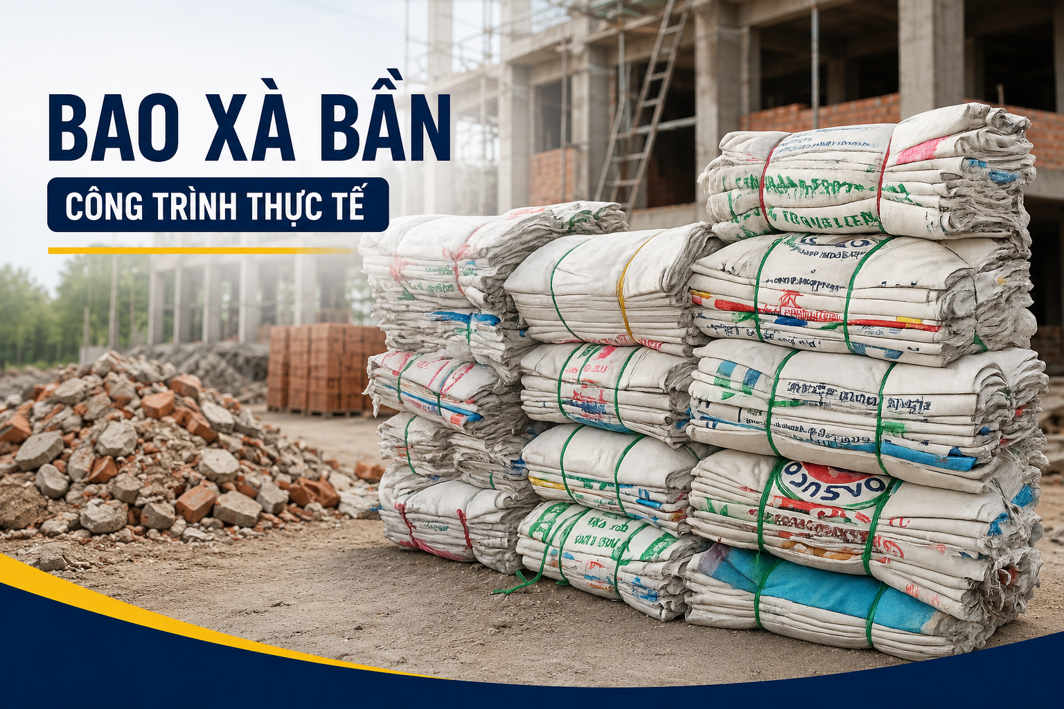 BAO XÀ BẦN CÔNG TRÌNH THỰC TẾ  – GIẢI PHÁP THU GOM XÀ BẦN GỌN GÀNG, TIẾT KIỆM