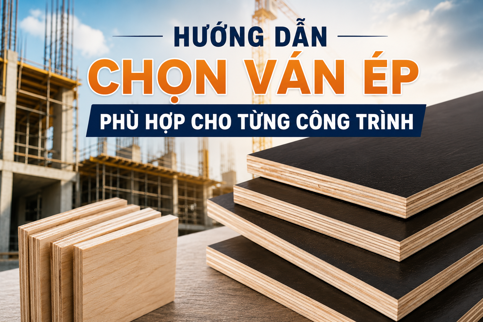 Hướng Dẫn Chọn Ván Ép Phù Hợp Cho Từng Công Trình