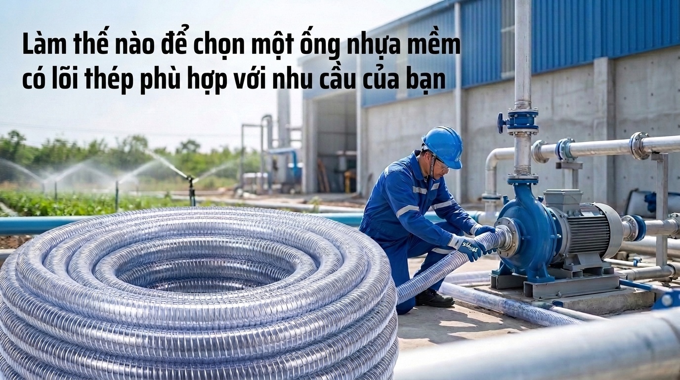 Cách Chọn Ống Nhựa Mềm Lõi Thép Phi Phù Hợp Với Từng Nhu Cầu