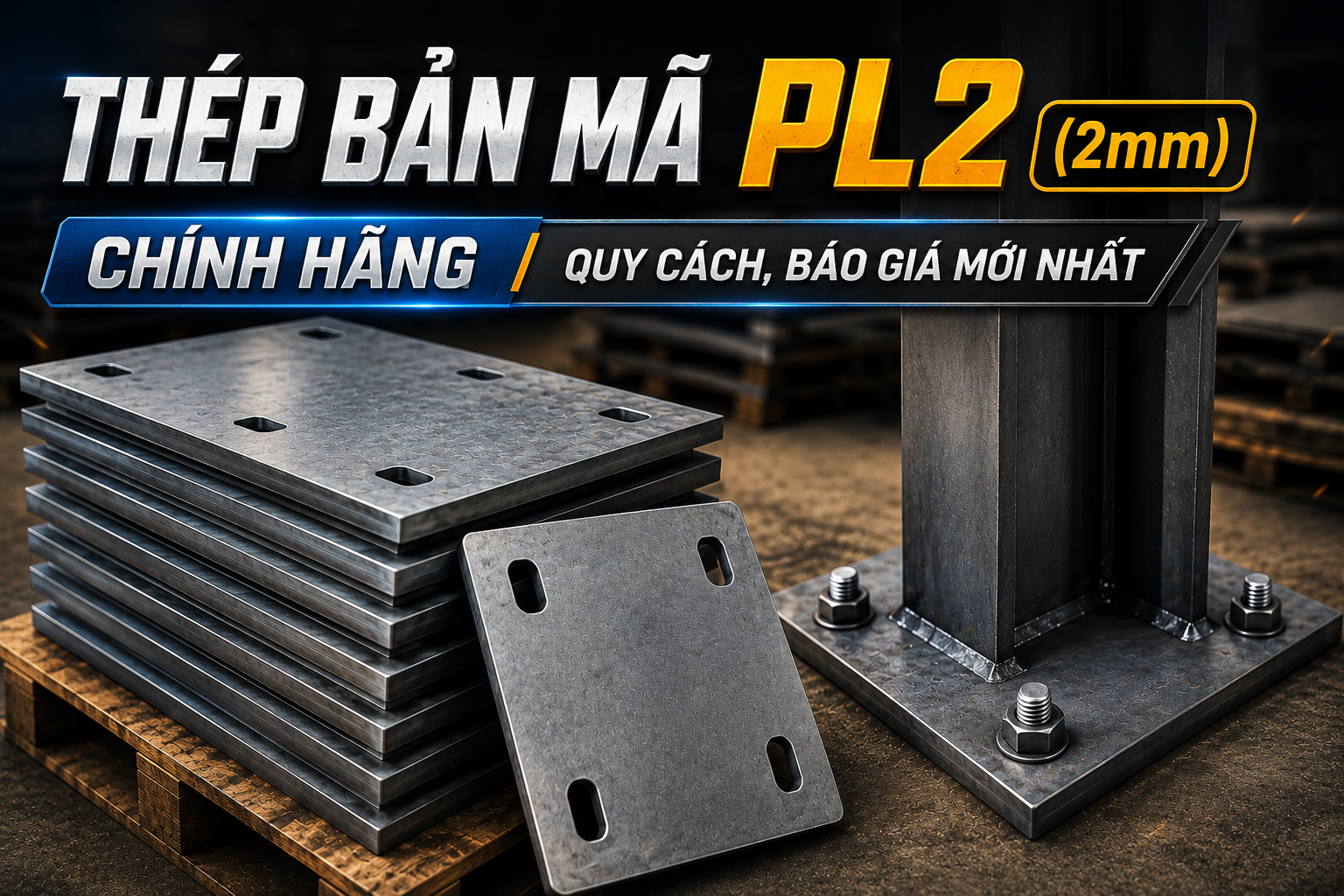 Thép Bản Mã PL2 (2mm) Chính Hãng | Quy Cách, Báo Giá Mới Nhất