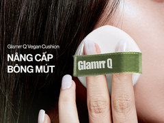 Glamrr Q Vegan Cushion Nâng Cấp Bông Mút