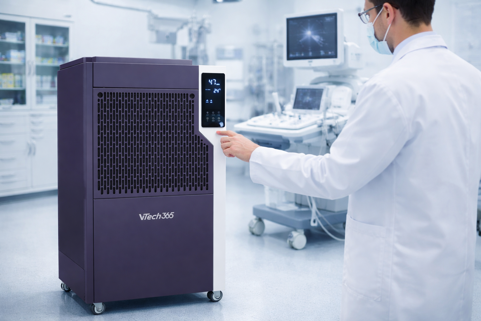 Bệnh viện, phòng khám cần kiểm soát độ ẩm ra sao?