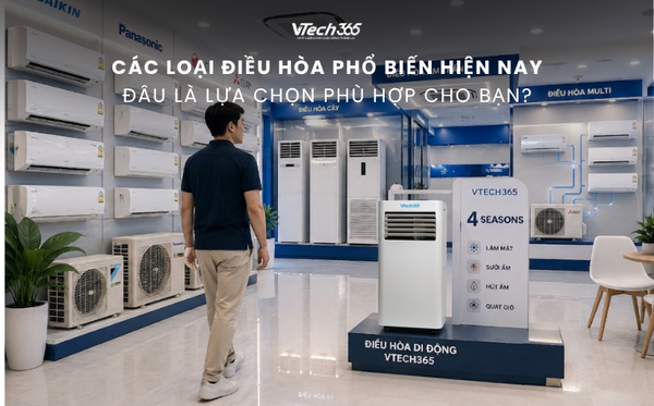 Các loại điều hòa phổ biến hiện nay: Đâu mới là lựa chọn phù hợp