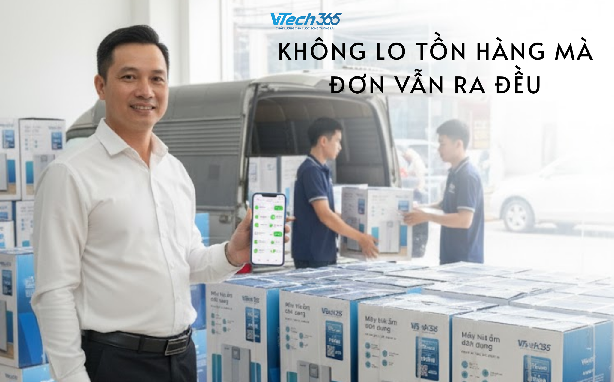 Bí quyết bán máy hút ẩm: Không lo tồn hàng mà đơn vẫn ra đều
