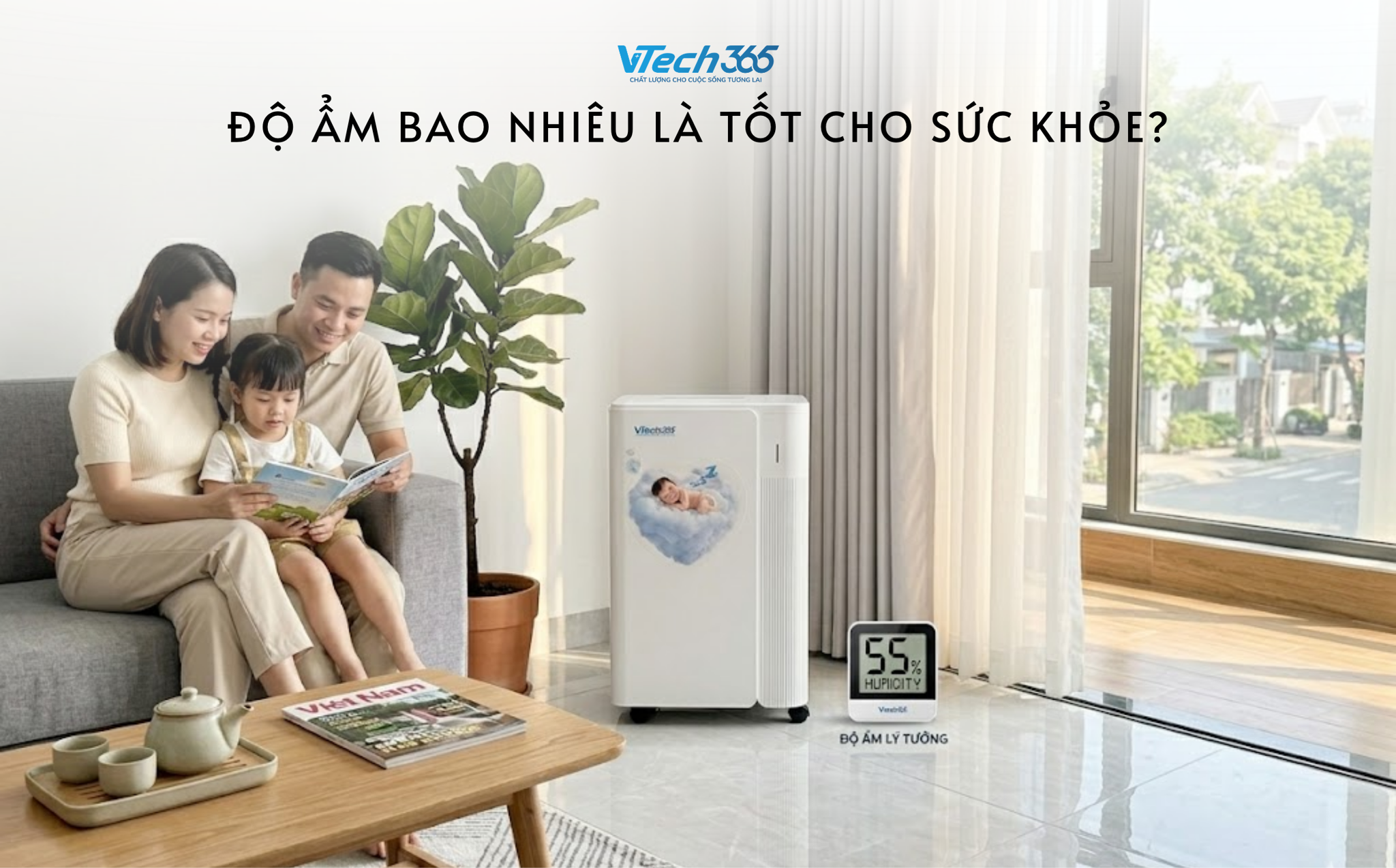 Độ ẩm bao nhiêu là tốt cho sức khỏe?