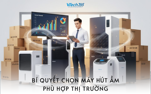 Kinh nghiệm “dân buôn”: Bí quyết chọn máy hút ẩm phù hợp thị trường