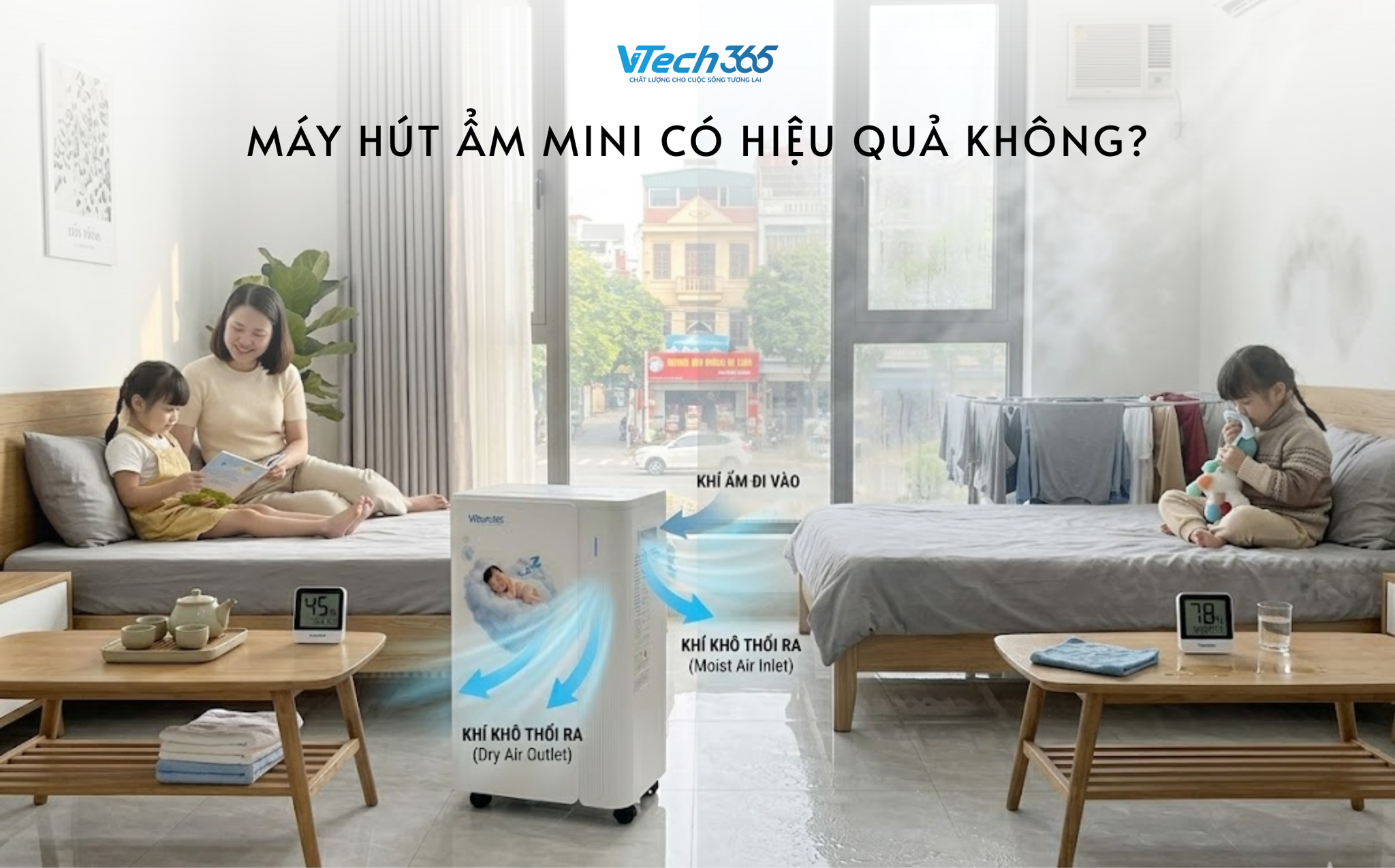 Máy hút ẩm mini có hiệu quả không?