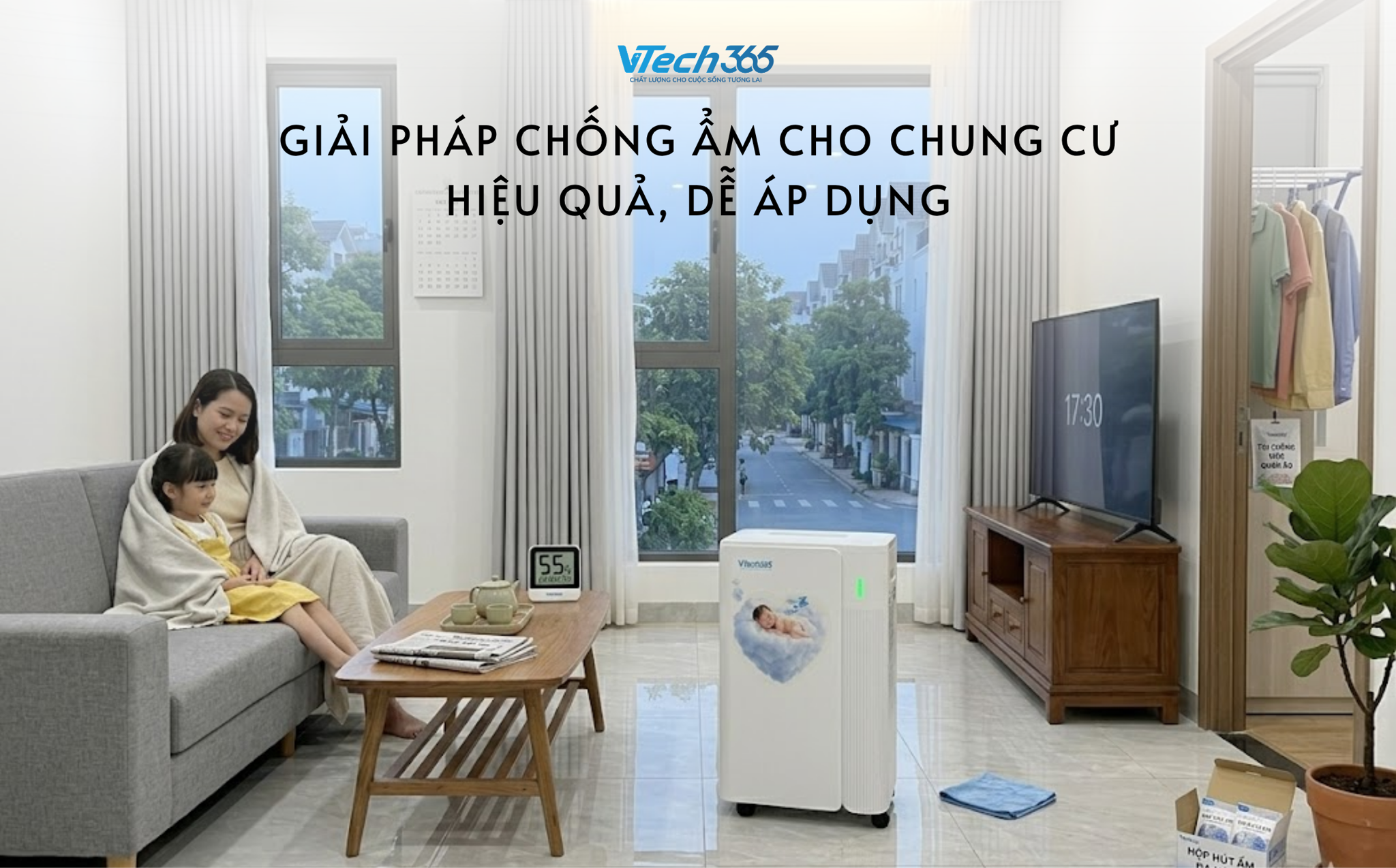 Giải pháp chống ẩm cho chung cư hiệu quả, dễ áp dụng
