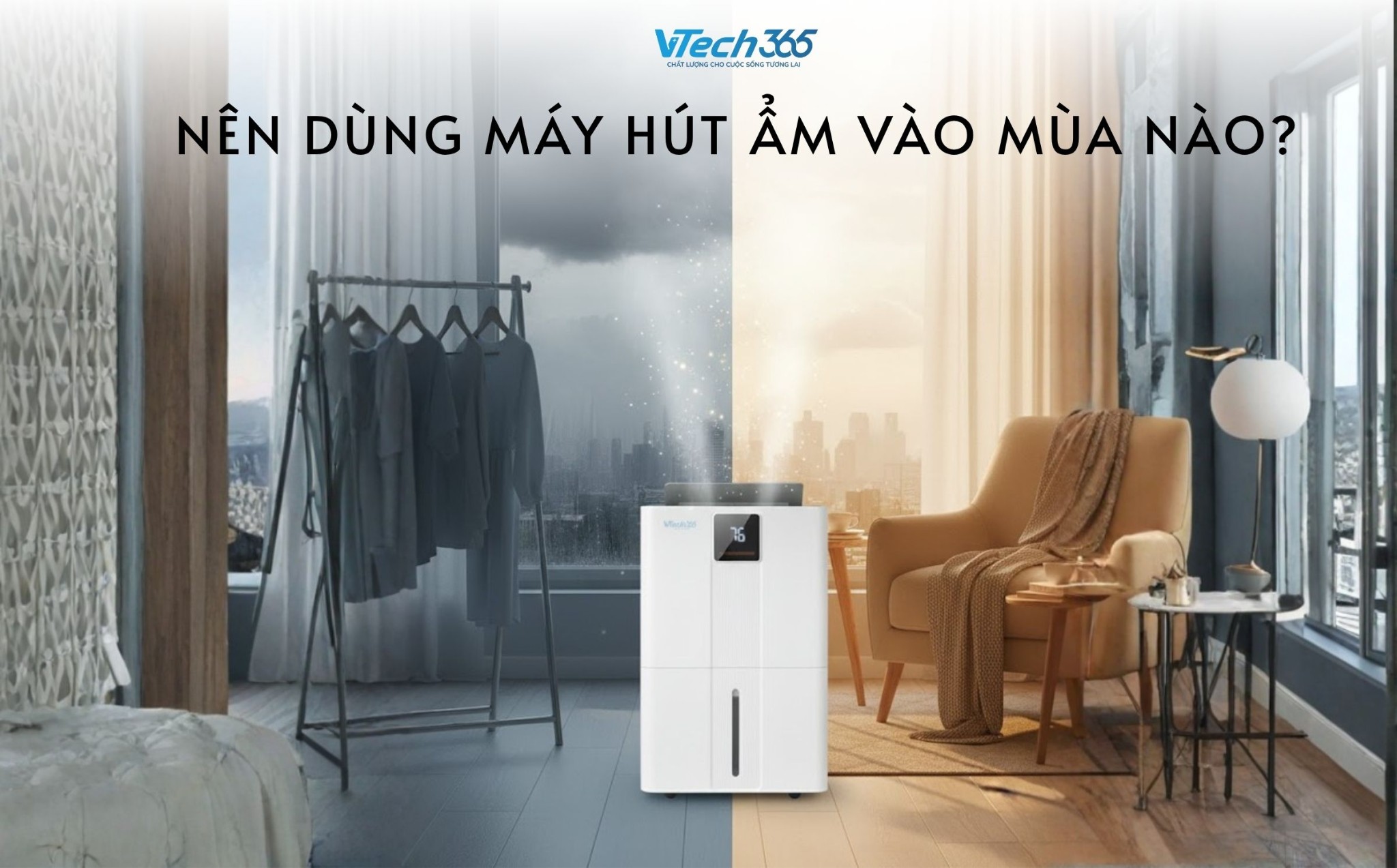 Nên dùng máy hút ẩm vào mùa nào?