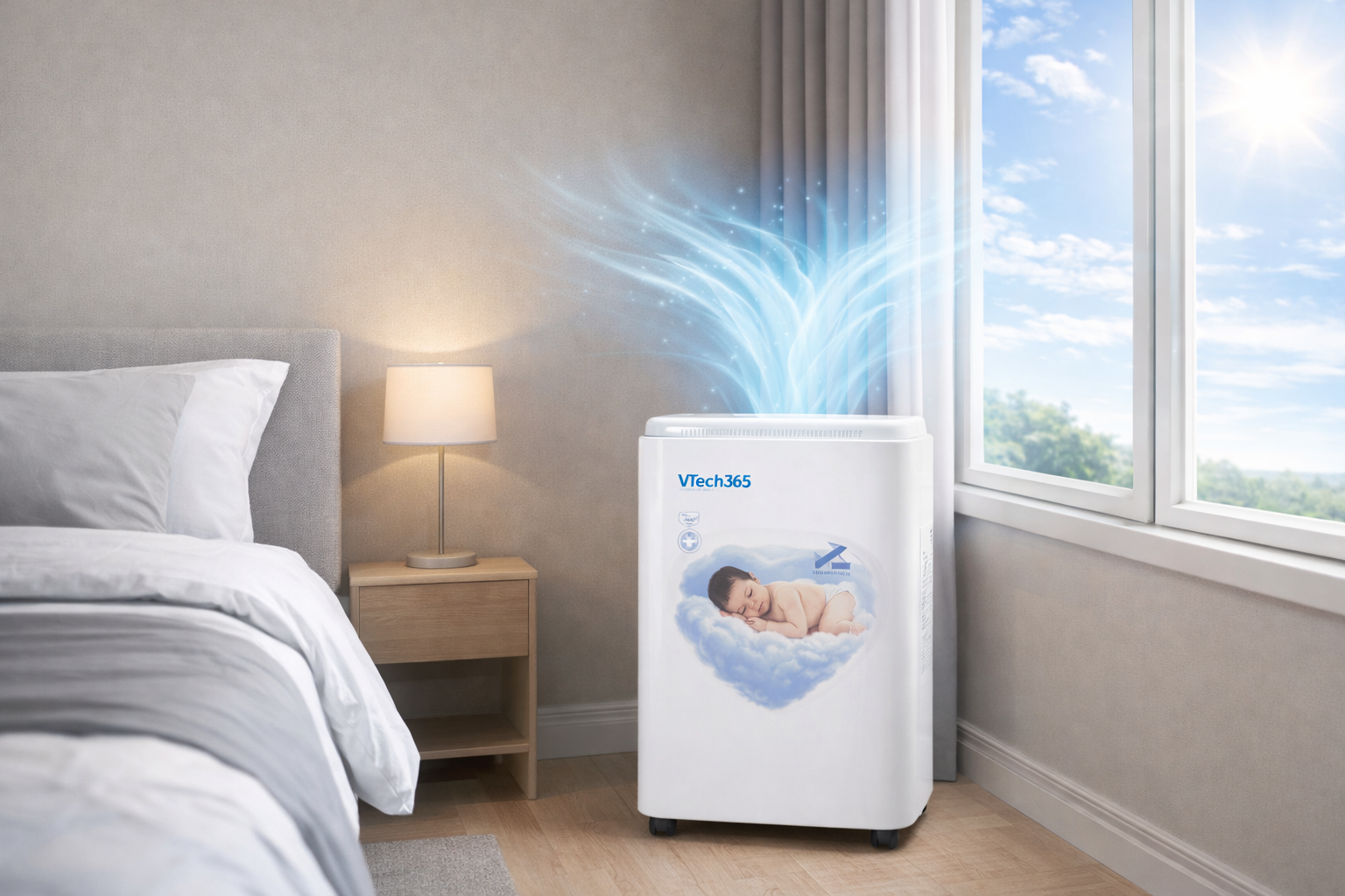 Phòng ngủ có nên đặt máy hút ẩm không?