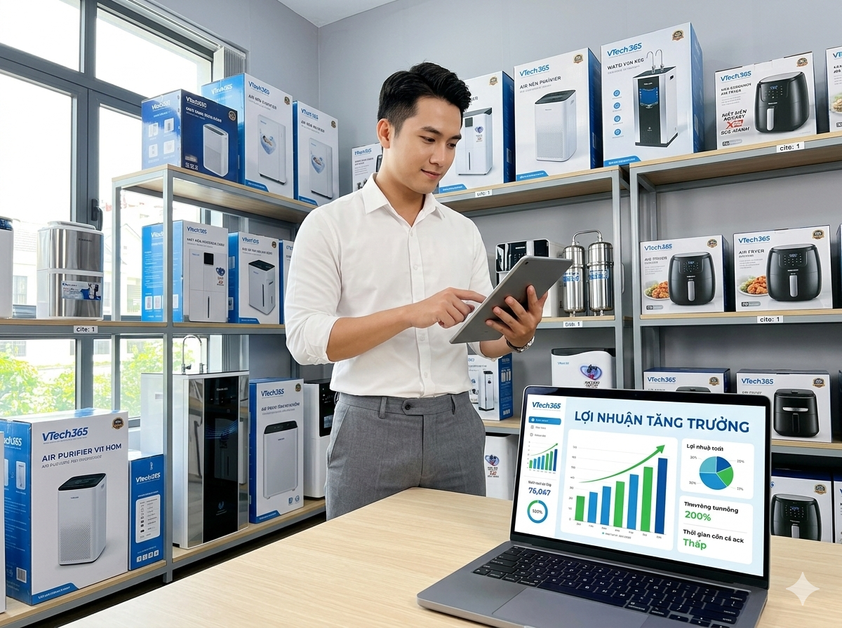 Hướng dẫn nhập hàng gia dụng hiệu quả: Tối ưu vốn và lợi nhuận bền vững cho đại lý