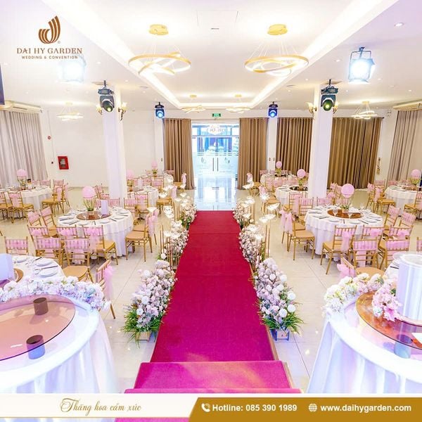 NHÀ HÀNG TIỆC CƯỚI ĐẠI HỶ GARDEN – NƠI TRẢI NGHIỆM TÌNH YÊU
