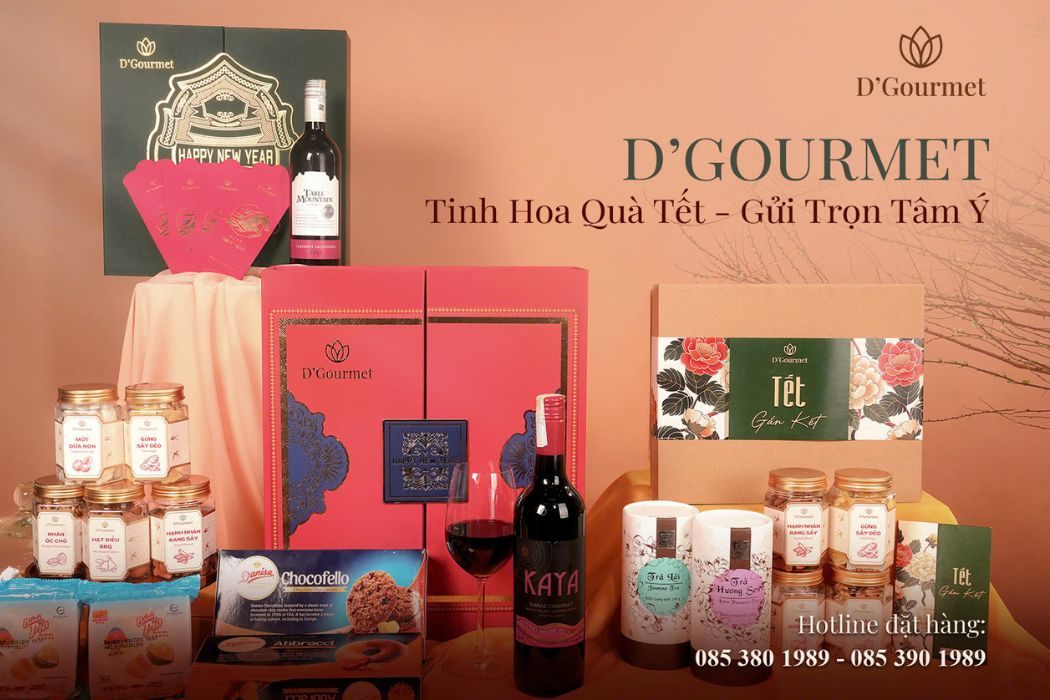 D’Gourmet – Tinh Hoa Quà Tết 2026, Gửi Trọn Tâm Ý Doanh Nghiệp